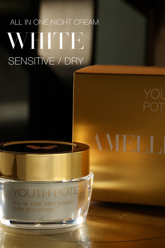 NIGHT CREAM - WHITE [Sensitive ; Dry Skin ]